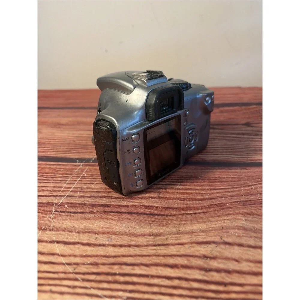 Canon EOS Digital Rebel DS6041 6.3MP DSLR Camera Body Silver W/ Battery - TESTED